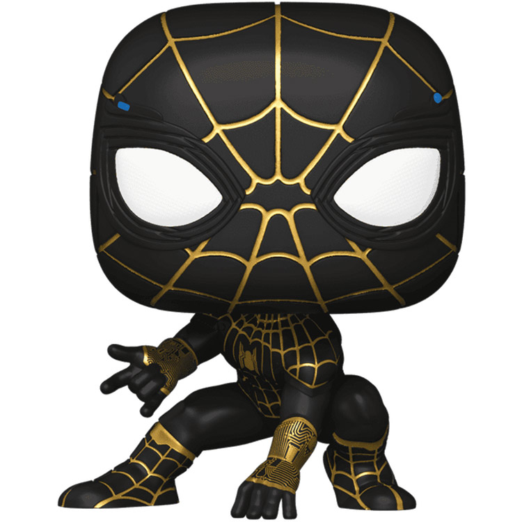 خرید فانکو Spider-Man با لباس سیاه و طلایی از فیلم Spider-Man: No Way Home