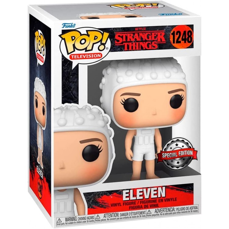 خرید عروسک POP! - شخصیت Eleven در لباس تانکر - نسخه ویژه سریال Stranger Things