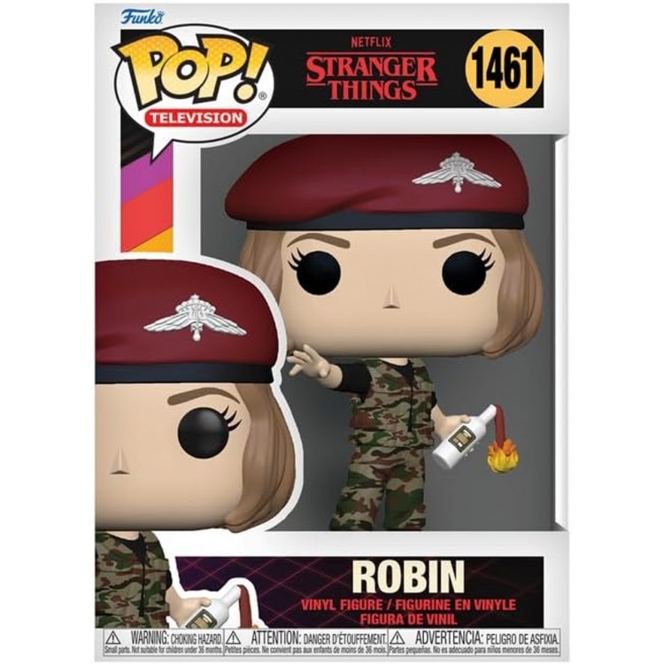 خرید عروسک POP! - شخصیت Robin با کوکتل از فصل چهارم سریال Stranger Things خرید عروسک POP! - شخصیت Robin با کوکتل از فصل چهارم سریال Stranger Things