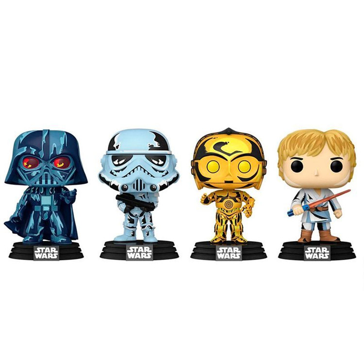 خرید فانکو پاپ Darth Vader، Stormtrooper، C-3PO و Luke Skywalker نسخه ویژه فیلم Star Wars