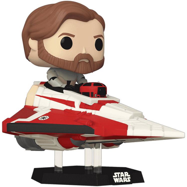 خرید فانکو Obi-Wan Kenobi سوار استارفایتر جدای Delta 7 از انیمیشن Star Wars: Clone Wars