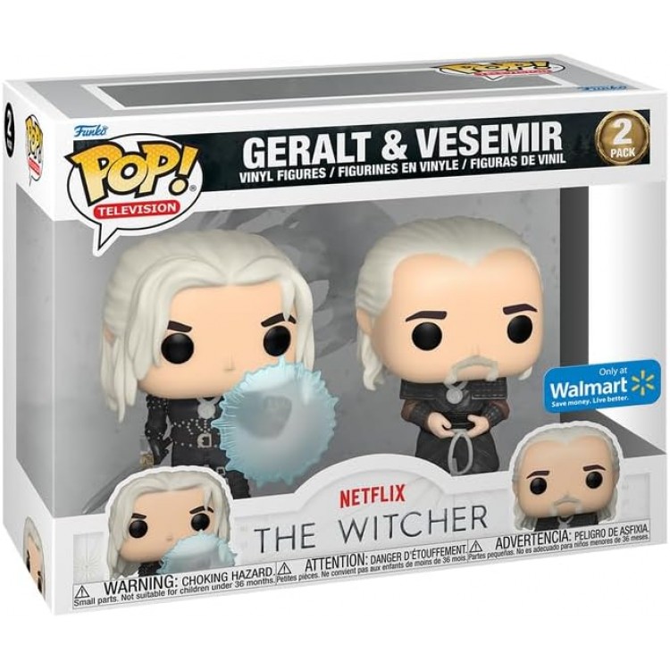 خرید عروسک POP! - شخصیت گرالت و وزمیر از سریال The Witcher خرید عروسک POP! - شخصیت گرالت و وزمیر از سریال The Witcher