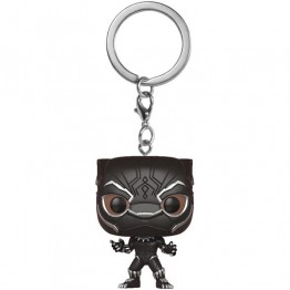  Black Panther Keychain - 3cm