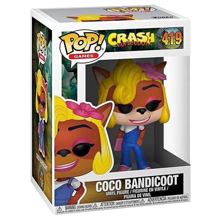 خرید عروسک POP! - شخصیت Coco Bandicoot از بازی Crash Bandicoot
