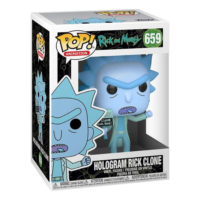 خرید عروسک POP! - شخصیت Hologram Rick Clone از سریال Rick and Morty
