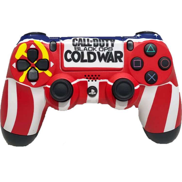 خرید دسته PS4 - های کپی - طرح Call of Duty Black Ops: Cold War