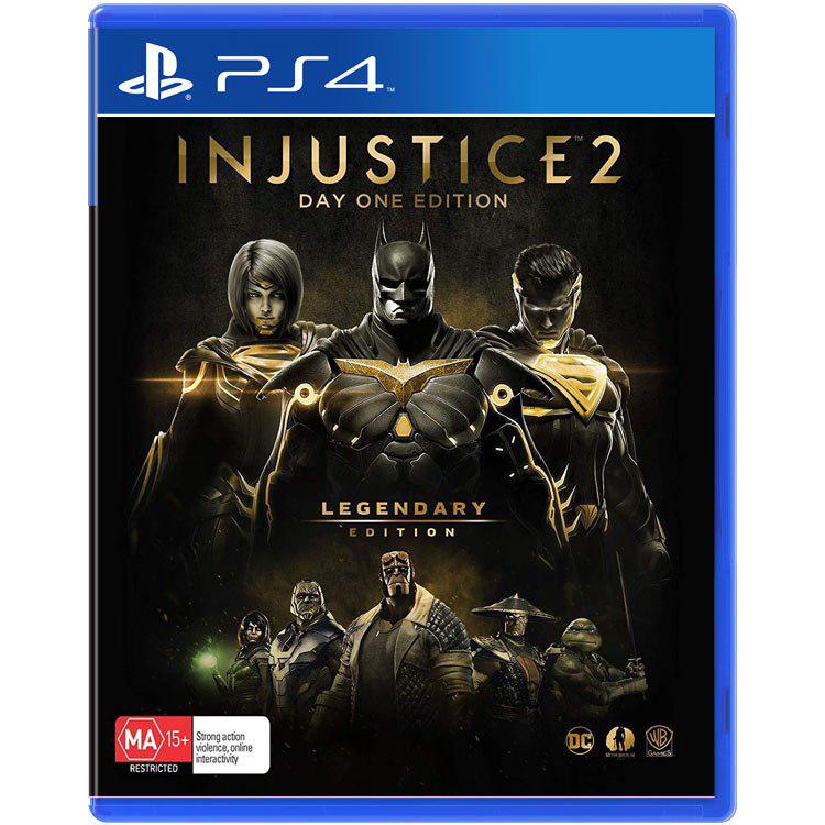  Injustice 2 Day One Edition - Legendary Edition -- PS4