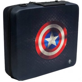 PlayStation 4 Slim Hard Case - Captain America Shield