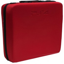 PlayStation 4 Slim Hard Case - Plain Red