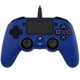 NACON Wired Compact Controller - Blue - PS4 