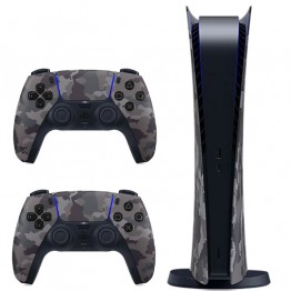 PlayStation 5 Digital Edition - Grey Camo