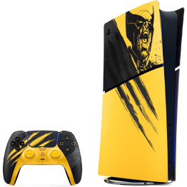PlayStation 5 Slim Digital Marvel's Wolverine Battle Yellow Limited Edition