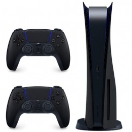 PlayStation 5 - Midnight Black + 2 Dual Senses