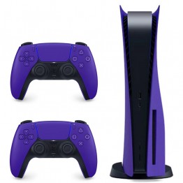 PlayStation 5 + 2 DualSenses - Galactic Purple