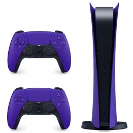 PlayStation 5 Digital Edition + 2 DualSenses - Galactic Purple