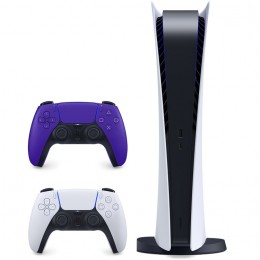 PlayStation 5 Digital + DualSense Galactic Purple