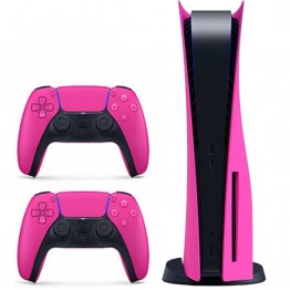 PlayStation 5 + 2 DualSenses - Nova Pink