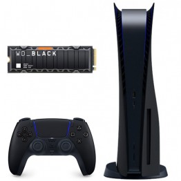 PlayStation 5 + WD_BLACK SN850 2TB SSD - Midnight Black