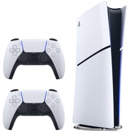 PlayStation 5 Slim Digital + Dualsense - White
