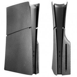 PS5 Slim Standard Faceplate - Carbon Black - های کپی