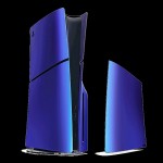 خرید کاور PS5 اسلیم - آبی نیلی کروم