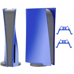 PS5 Standard Faceplate with DualSense Cover x2 - Blue