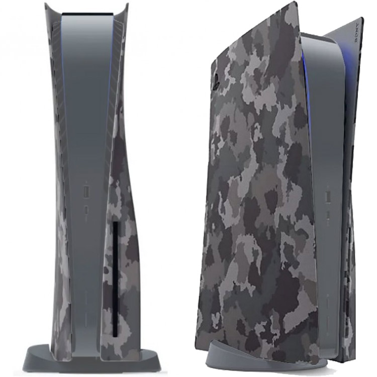 خرید کاور PS5 استاندارد اریجینال - خاکستری ارتشی