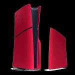 PS5 Slim Console Covers - Volcanic Red