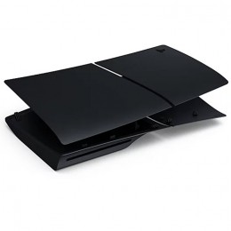 PS5 Slim Standard Faceplate - Midnight Black - های کپی