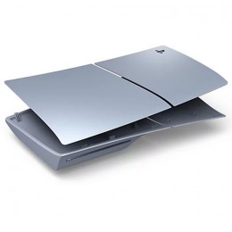 PS5 Slim Standard Faceplate - Sterling Silver - های کپی