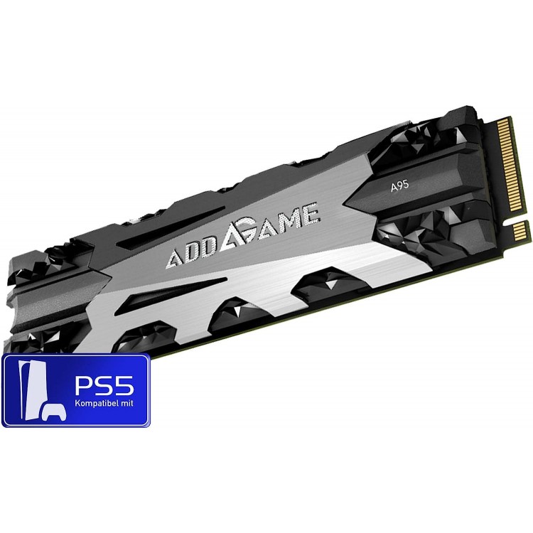 خرید حافظه اس اس دی ADDLINK ADDGAME A95 - سری A - دارای هیت سینک - مخصوص PS5 - دو ترابایت