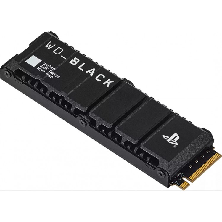 خرید حافظه اس اس دی WD_BLACK SN850P دارای هیت سینک - مخصوص PS5 - چهار ترابایت