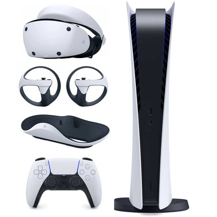 خرید پلی استیشن 5 دیجیتال + هدست PS VR2 باندل Essential