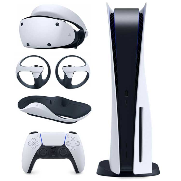 خرید پلی استیشن 5 + هدست PS VR2 باندل Essential
