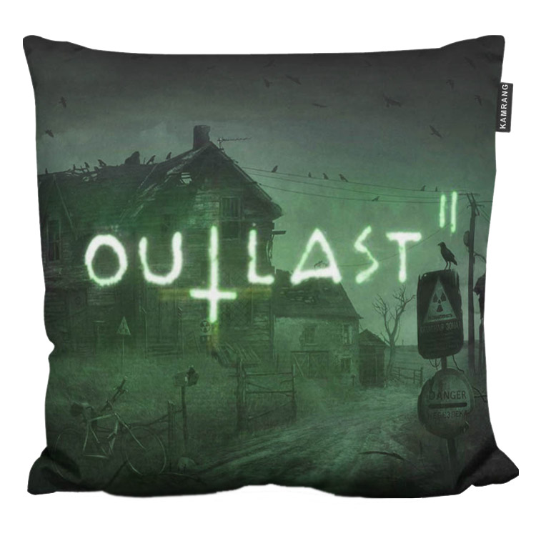 خرید بالشت - طرح بازی Outlast 2