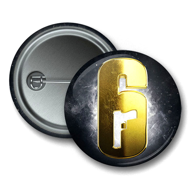 خرید پیکسل | طرح Rainbow Six Siege Gold Logo