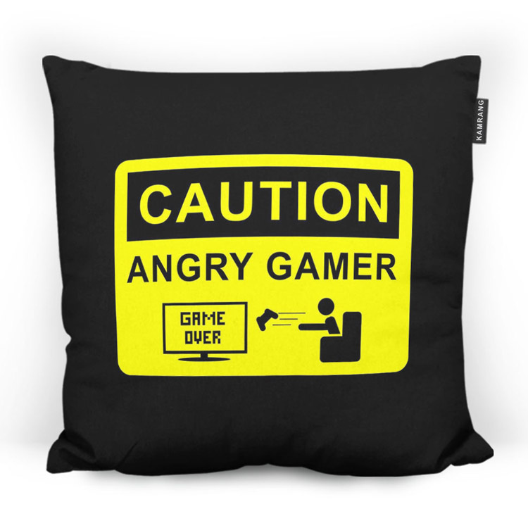 خرید بالشت - طرح Angry Gamer