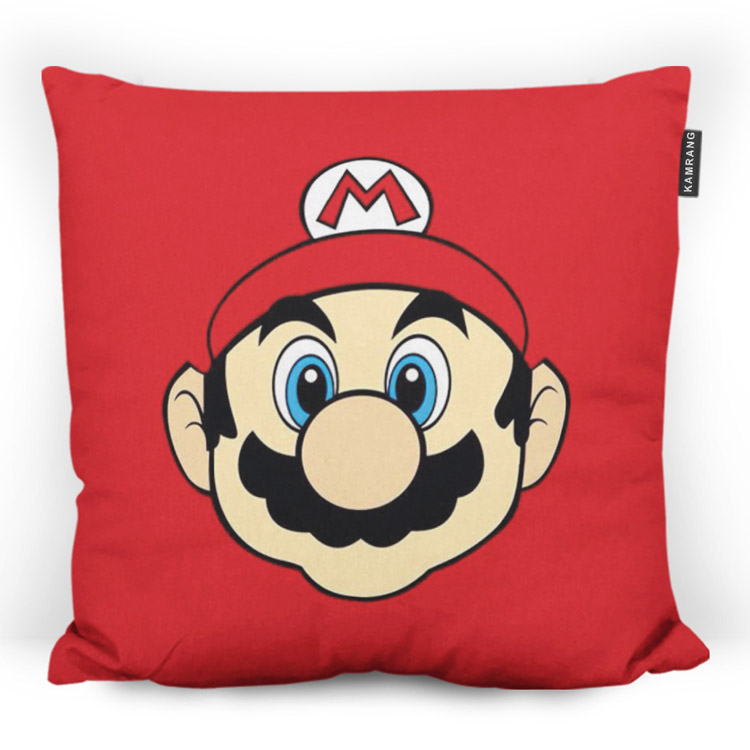 خرید بالشت - طرح Mario Red
