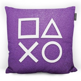 Pillow - Playstation Icons - Purple