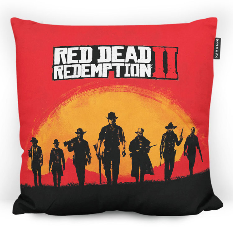 خرید بالشت - طرح بازی Red Dead Redemption 2