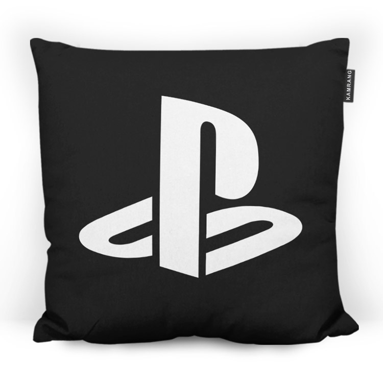خرید بالشت - طرح PlayStation Logo  Black