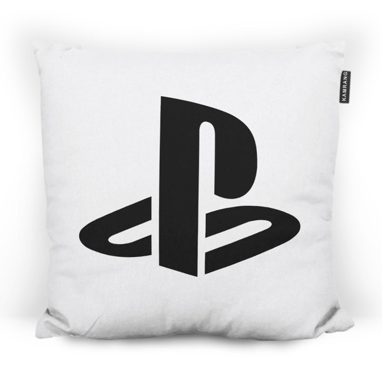 خرید بالشت - طرح PlayStation Logo  White