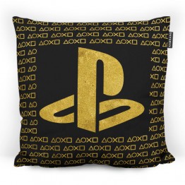 Pillow - PlayStation Logo Gold 