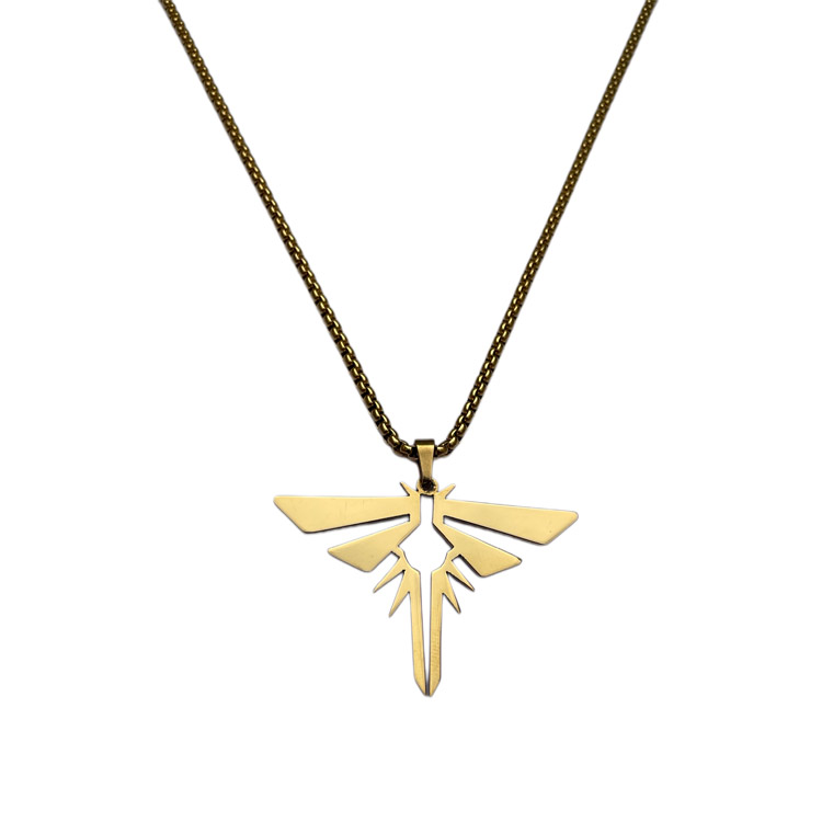 خرید گردنبند رها گالری - طرح Fireflies طلایی