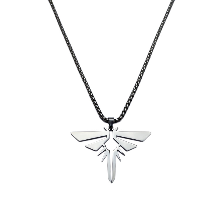 خرید گردنبند رها گالری - طرح Fireflies نقره‌ای