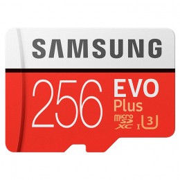 Samsung micro SDXC Evo Plus with Adapter - 256GB