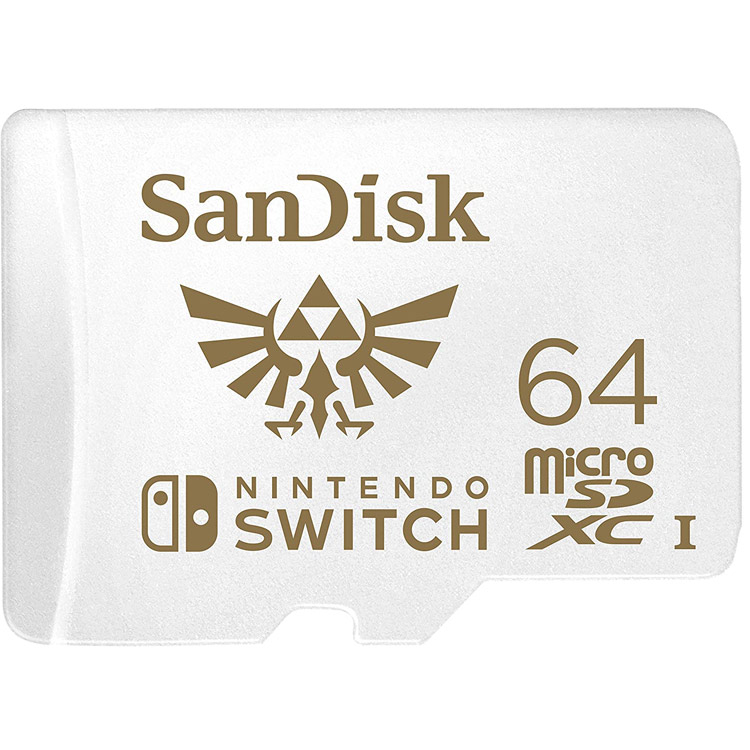 خرید کارت میکرو اس دی SanDisk مخصوص نینتندو سوییچ - ظرفیت 64 گیگابایت