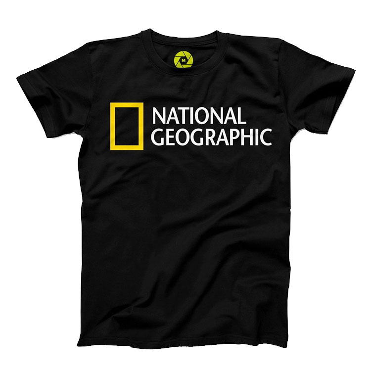 National Geographic T-Shirt - Black زیور آلات و پوشیدنی