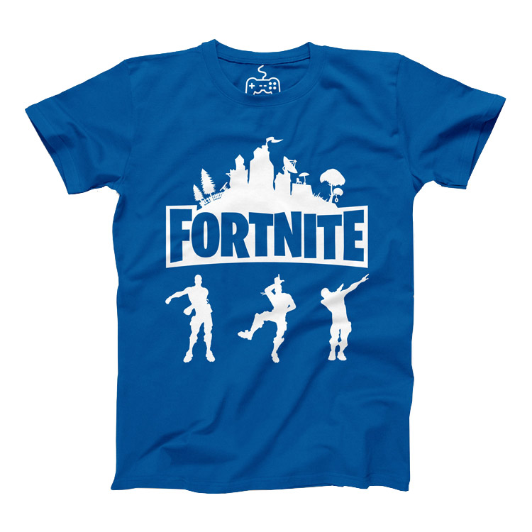 Fortnite T-Shirt - Blue زیور آلات و پوشیدنی