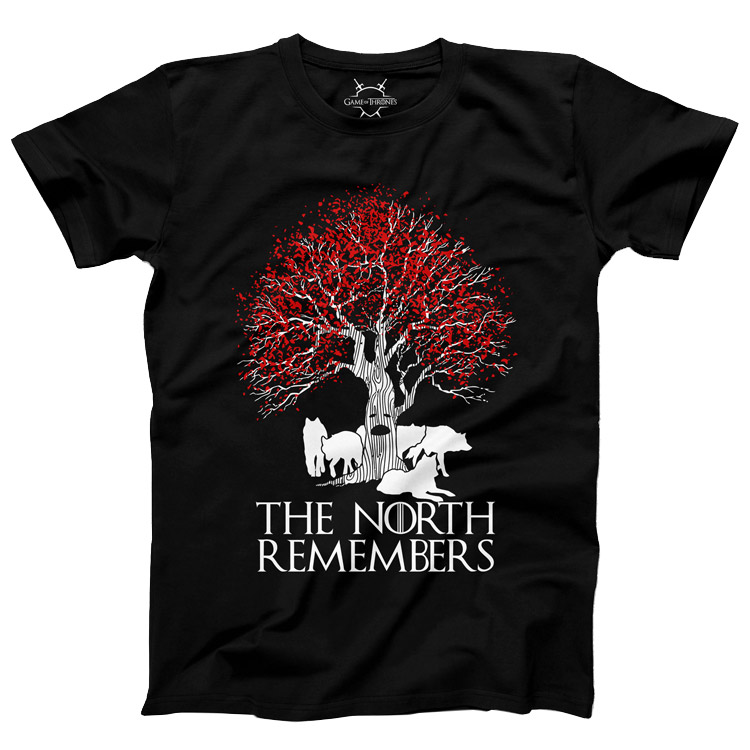 Game of Thrones T-Shirt - Black زیور آلات و پوشیدنی